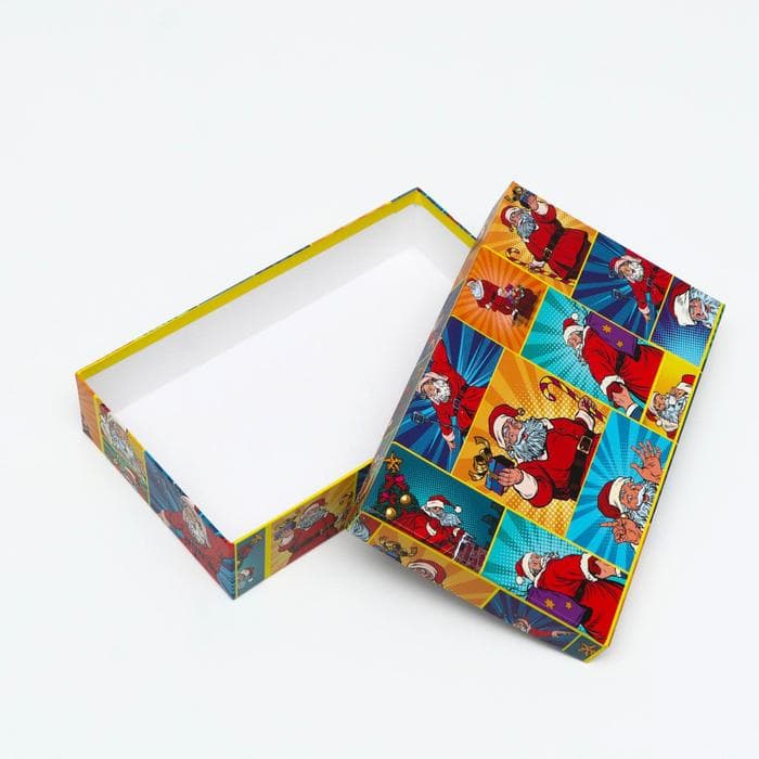 Набор подарочных новогодних коробок «Pop-art: Новогодний», 30×20×8 - 24×14×5 см