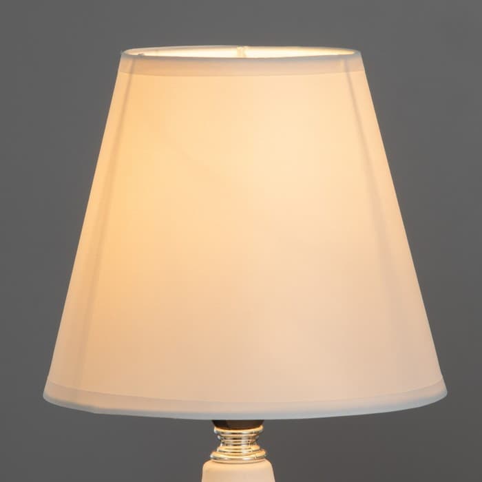 Абажур Е14, 15.5×15.5×13.7 см, белый
