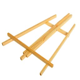 Мольберт настольный демонстрационный «Лира» 375×260×180 мм, (профиль 10×10 мм), неокрашенное дерево, Calligrata