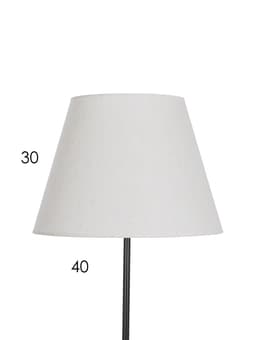 Торшер напольный BayerLux «4601», 1×15 Вт, Е27, черный, серый