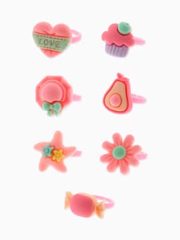 Кольцо «Выбражулька. Гастрономия», форма МИКС, фасовка 100 шт. разноцветное, безразмерное