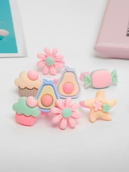 Кольцо «Выбражулька. Гастрономия», форма МИКС, фасовка 100 шт. разноцветное, безразмерное