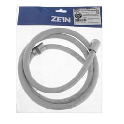 Душевой шланг ZEIN Z12PG, 150 см, антиперекручивание, латунные гайки, белый, Имп/Имп