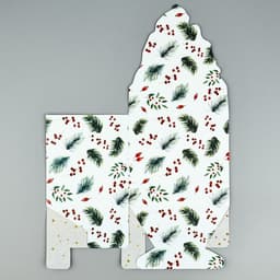 Коробка новогодняя для мини-букетов «С Новым годом», 12×17×10 см