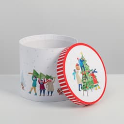 Набор подарочных коробок 5 в 1 «С Новым годом», 13×14‒19.5×22 см