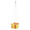 Качели детские подвесные Polini kids «Зверушки», жёлтые