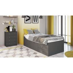 Комод Polini kids Simple c 4 ящиками, цвет серый