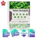 Файл - вкладыш Calligrata, А4, 40 мкм, глянцевый, вертикальный, 100 штук