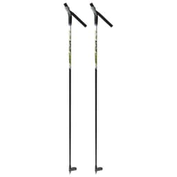 Палки лыжные стеклопластиковые, длина 125 см, цвета МИКС
