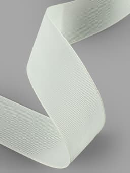 Лента репсовая, 40 мм, 23±1 м, молочная №08