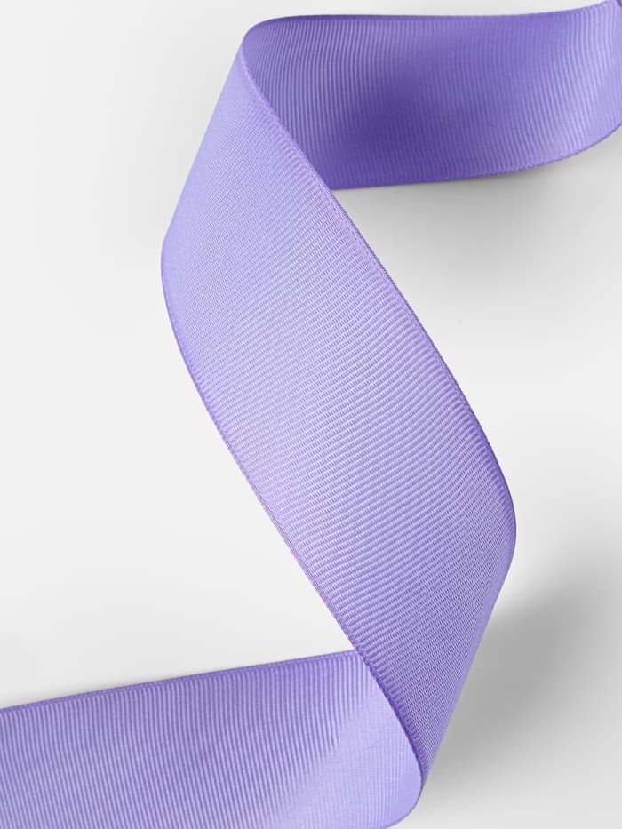 Лента репсовая, 40 мм, 23±1 м, сиреневая №21