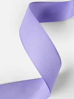 Лента репсовая, 40 мм, 23±1 м, сиреневая №21