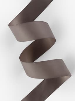 Лента репсовая, 40 мм, 23±1 м, серая №107