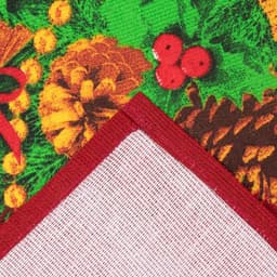Полотенца кухонные новогодние «Доляна. Зимние радости», 35×60 см - 2 шт., 100% хлопок
