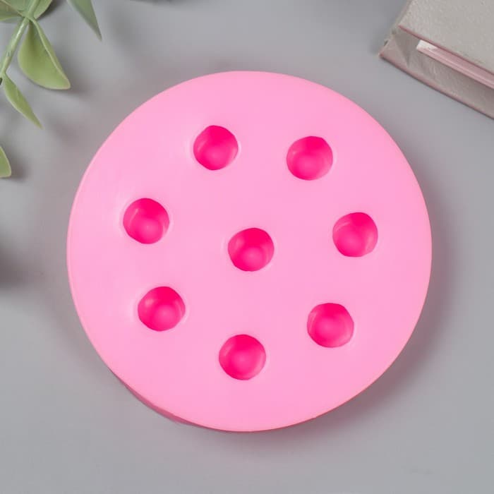 Молд силиконовый «Черника» 8 предметов 1.4×7.4×7.4 см