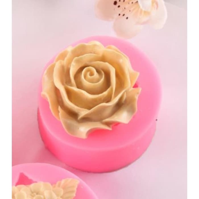 Молд силиконовый «Роза» 3×4×4 см