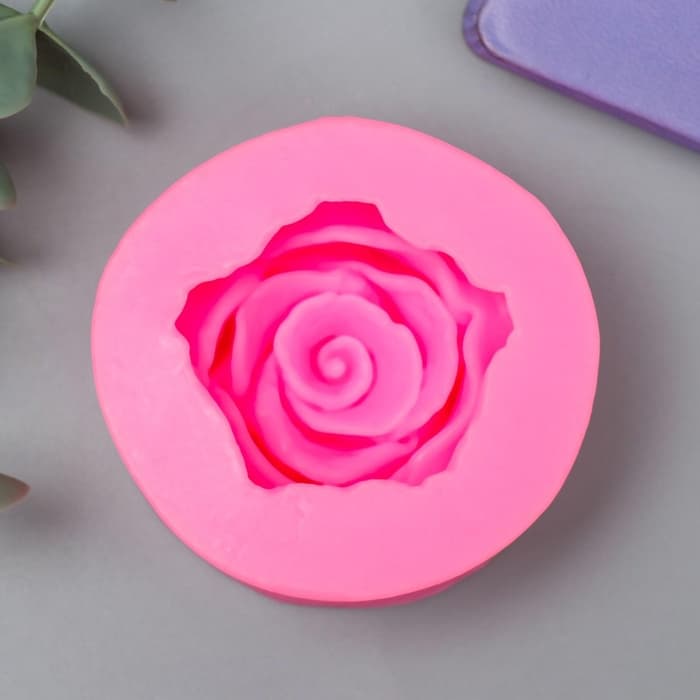 Молд силиконовый «Роза» 3×4×4 см
