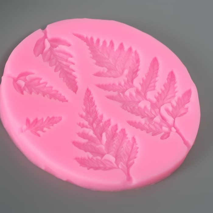 Молд силиконовый «Листья папоротника»