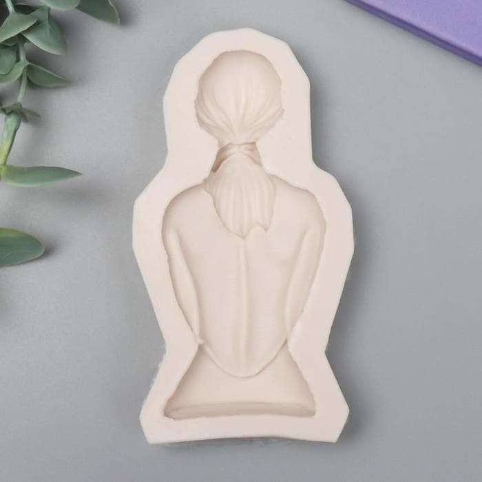 Молд силиконовый «Спина девушки» 9.8×4.4 см; 1.8×11×6 см