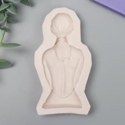 Молд силиконовый «Спина девушки» 9.8×4.4 см; 1.8×11×6 см