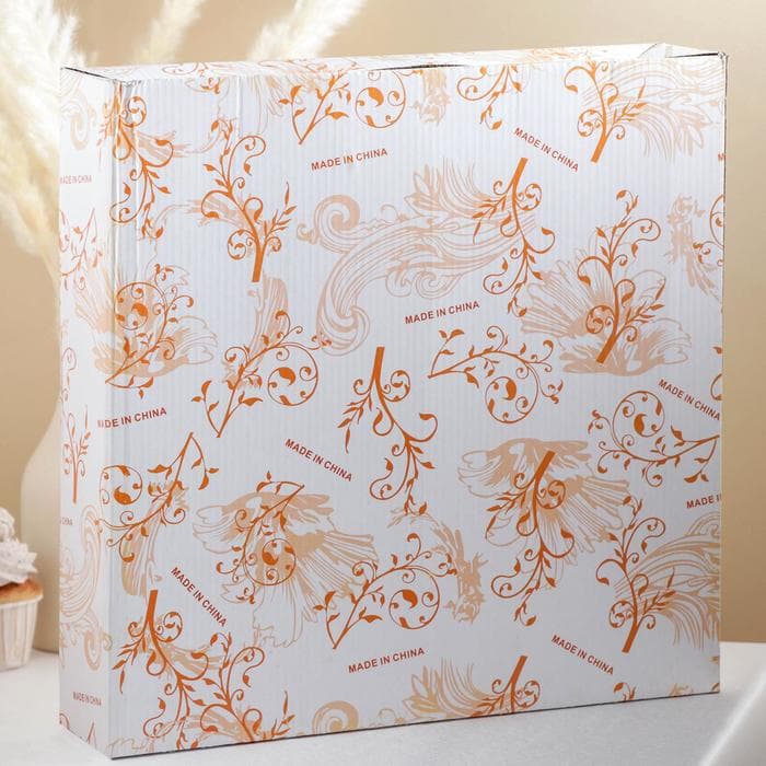 Подставка под десерты «Бант», 48×39×8 см, металл, золотистая