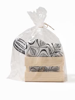 Набор подарочный «Этель» Made with love: полотенце, варежка-прихватка, кухонная лопатка, венчик, губка