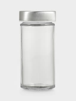 Набор для специй на подставке «Хай-тек», 90 мл, 33×6.7×10.5 см, 4×9.5 см, 6 шт., стекло