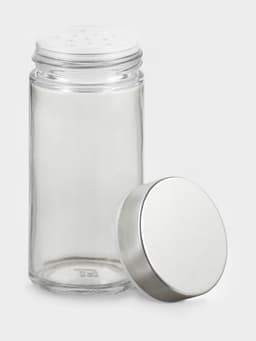 Набор для специй на подставке «Хай-тек», 90 мл, 33×6.7×10.5 см, 4×9.5 см, 6 шт., стекло