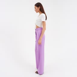 Брюки женские прямые MIST: Pants, размер 44, лиловый