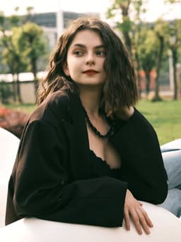 Колье «Цепь», диагональ, чёрное, 45 см