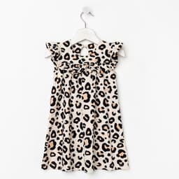 Платье детское с рюшей KAFTAN Trendy, размер 28 (86-92 см)