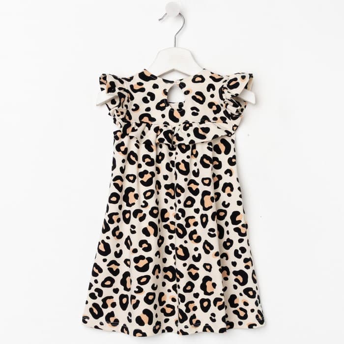 Платье детское с рюшей KAFTAN Trendy, размер 30 (98-104 см)