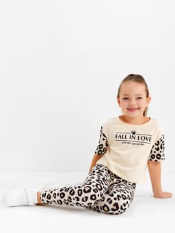 Легинсы (лосины) детские KAFTAN Trendy, размер 28 (86-92 см)