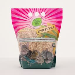 Наполнитель кукурузный «Зверье мое», 1.5 кг