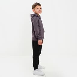 Толстовка с капюшоном для мальчика KAFTAN: Rock on, серая, размер 32 (110-116 см)