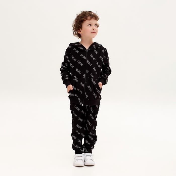 Худи для мальчика с капюшоном KAFTAN: Rock on, размер 32 (110-116 см)