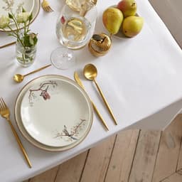 Скатерть «Этель» Lines, 150×110 ±3 см, белая, плотность 192 г/м², хлопок с ВГМО