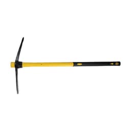 Кирка ТУНДРА, кованая, фиберглассовая рукоятка 900 мм, 1500 г