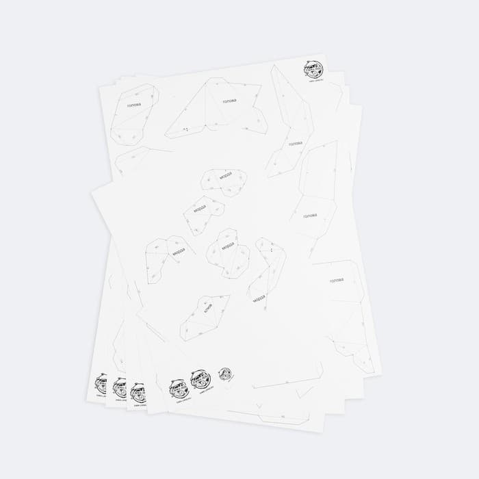 Набор для создания полигональной фигуры «Сова», 32.5×44 см