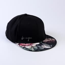 Кепка женская с прямым козырьком Be unique, чёрный р-р56