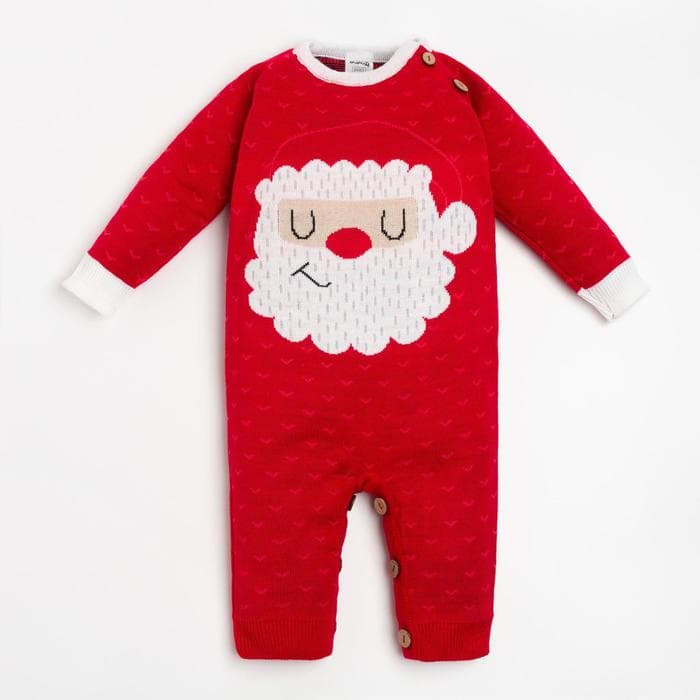 Комбинезон детский «Крошка Я. Санта», рост 86-92 см