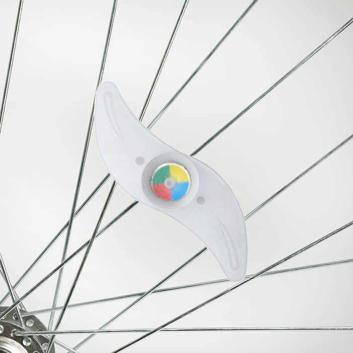 Фонарь велосипедный на спицу Dream Bike, водонепроницаемый, 1 диод, 3 режима
