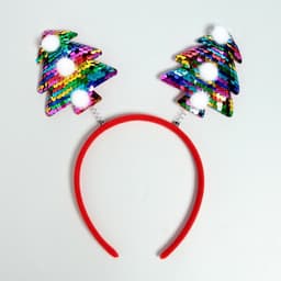 Ободок новогодний карнавальный «Ёлочки»