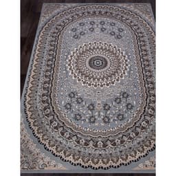 Ковёр прямоугольный Merinos Sierra, размер 150×190 см, голубой/коричневый