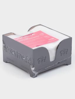 Салфетница Доляна «Мокко», 12.3×12.3 см, с салфетками, дерево, коричневая