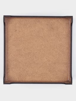 Салфетница Доляна «Мокко», 12.3×12.3 см, с салфетками, дерево, коричневая