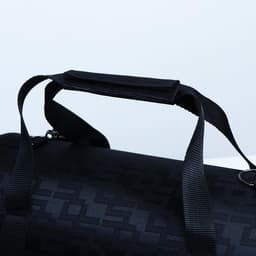 Сумка - переноска для животных «Люкс», 40×25×26 см, ПВХ, жаккард, чёрная