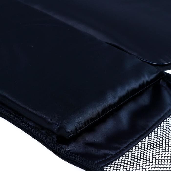 Сумка - переноска для животных «Люкс», 40×25×26 см, ПВХ, жаккард, чёрная