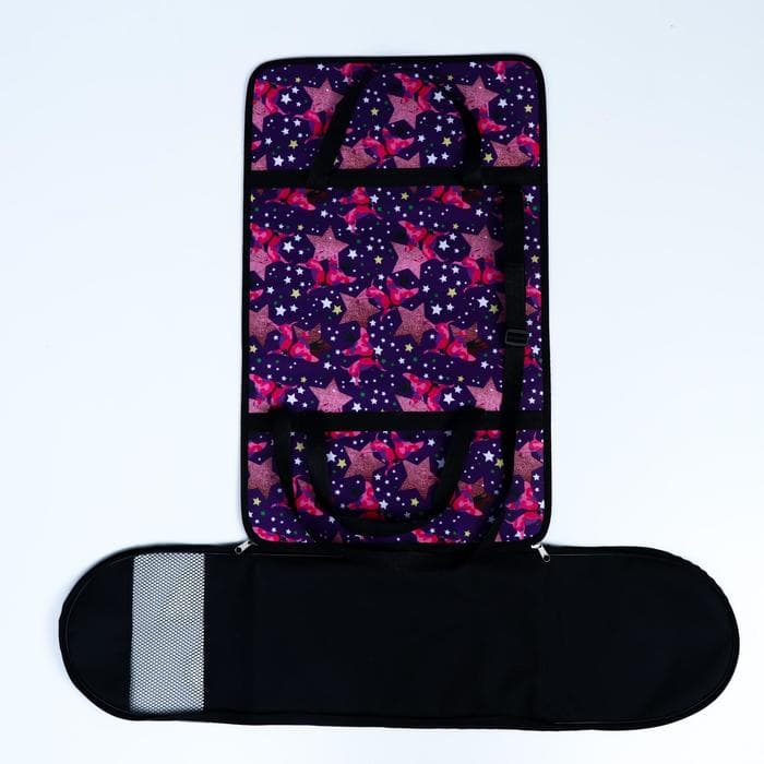 Сумка - переноска для животных с принтом, 40×25×26, цвет МИКС