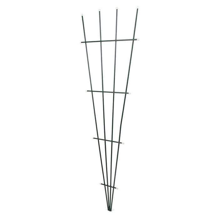 Шпалера, 180×61×1 см, металл, зелёная